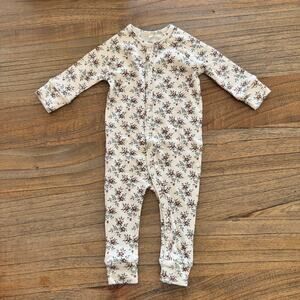 Rylee + Cru Button Down Pajamas - Size 3-6 months